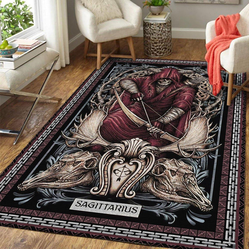 Sagittarius Horoscope Rug - CustomsPig