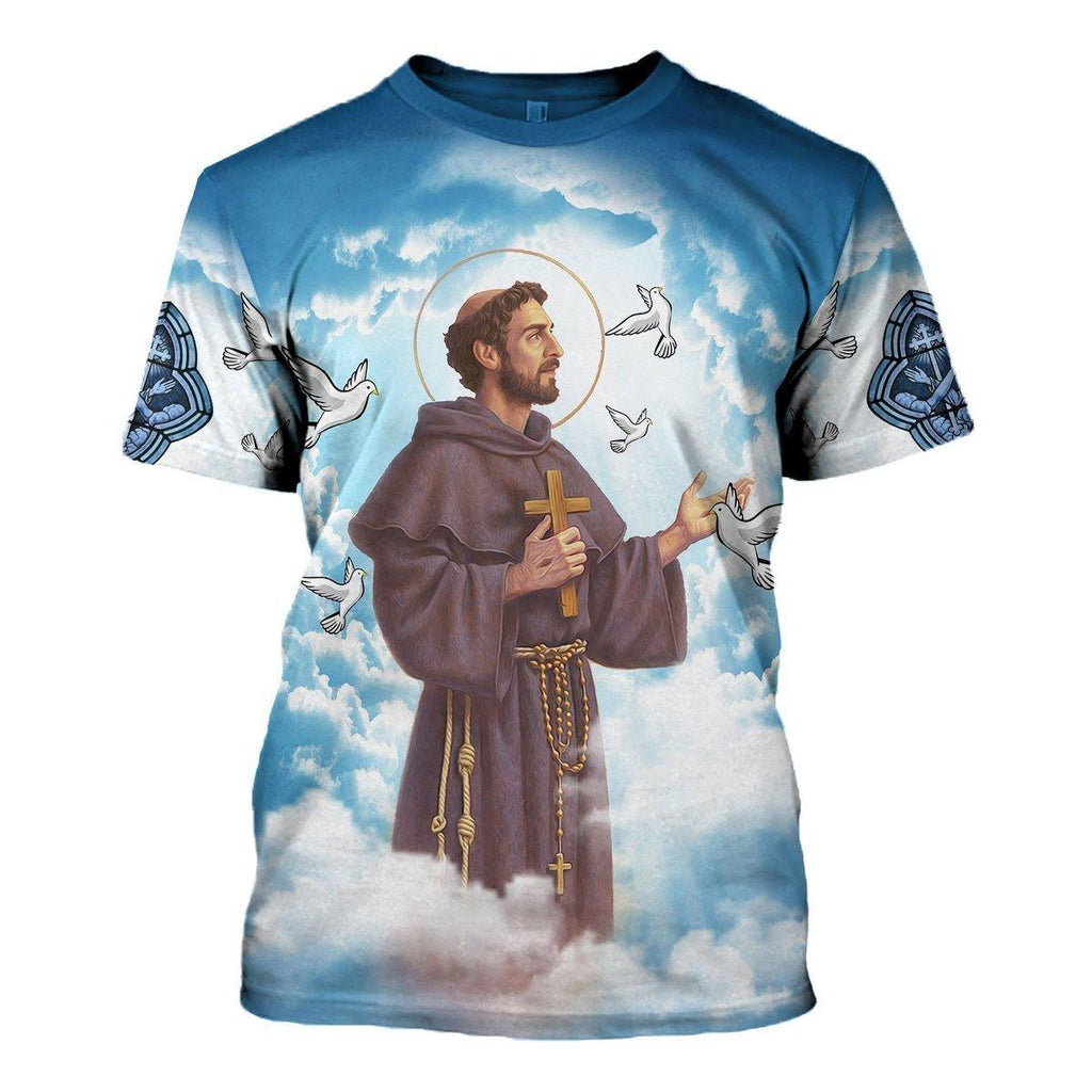 Saint Francis Of Assisi Tops - CustomsPig