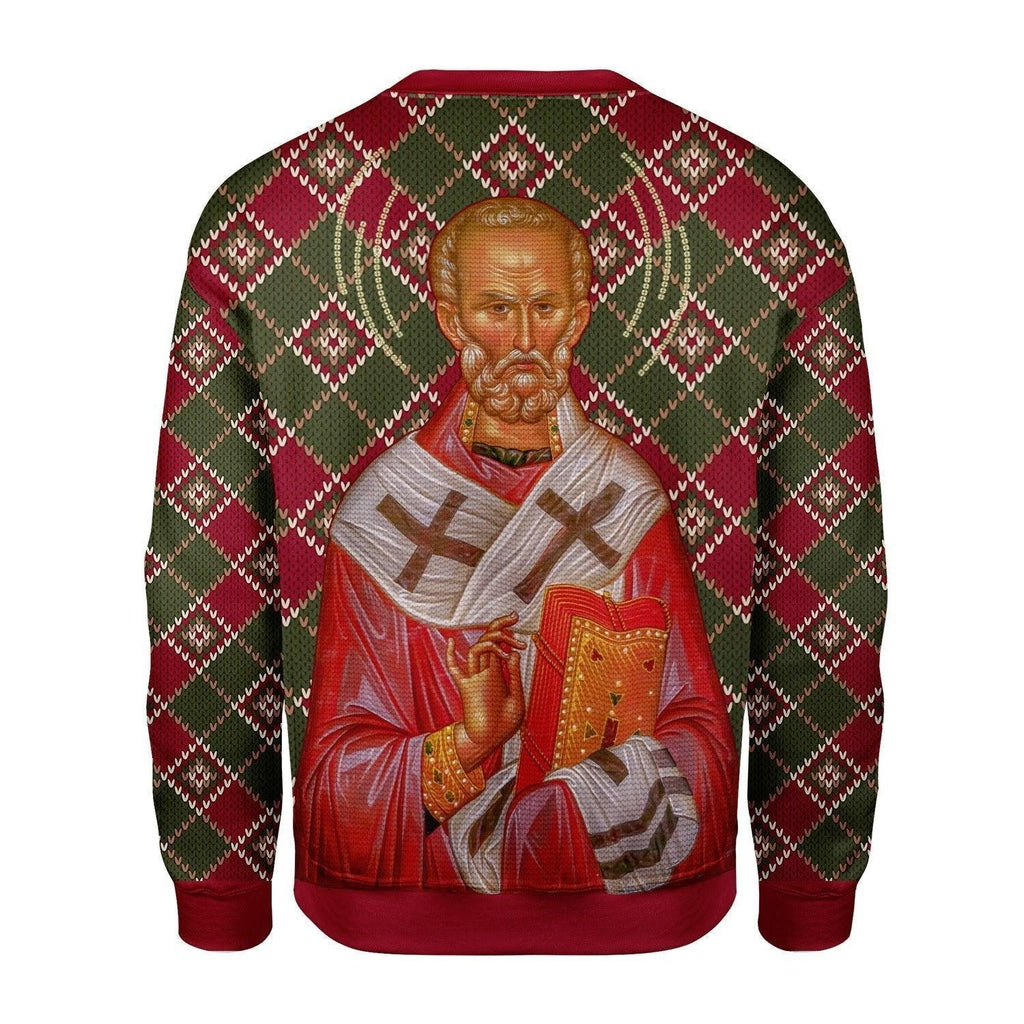 Saint Nicholas Christmas Sweater - CustomsPig