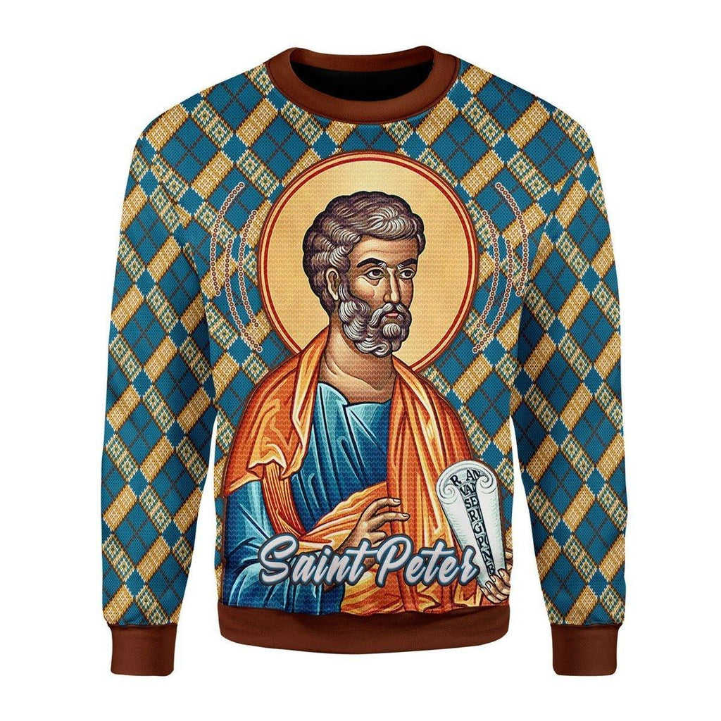 Saint Peter Christmas Sweater - CustomsPig