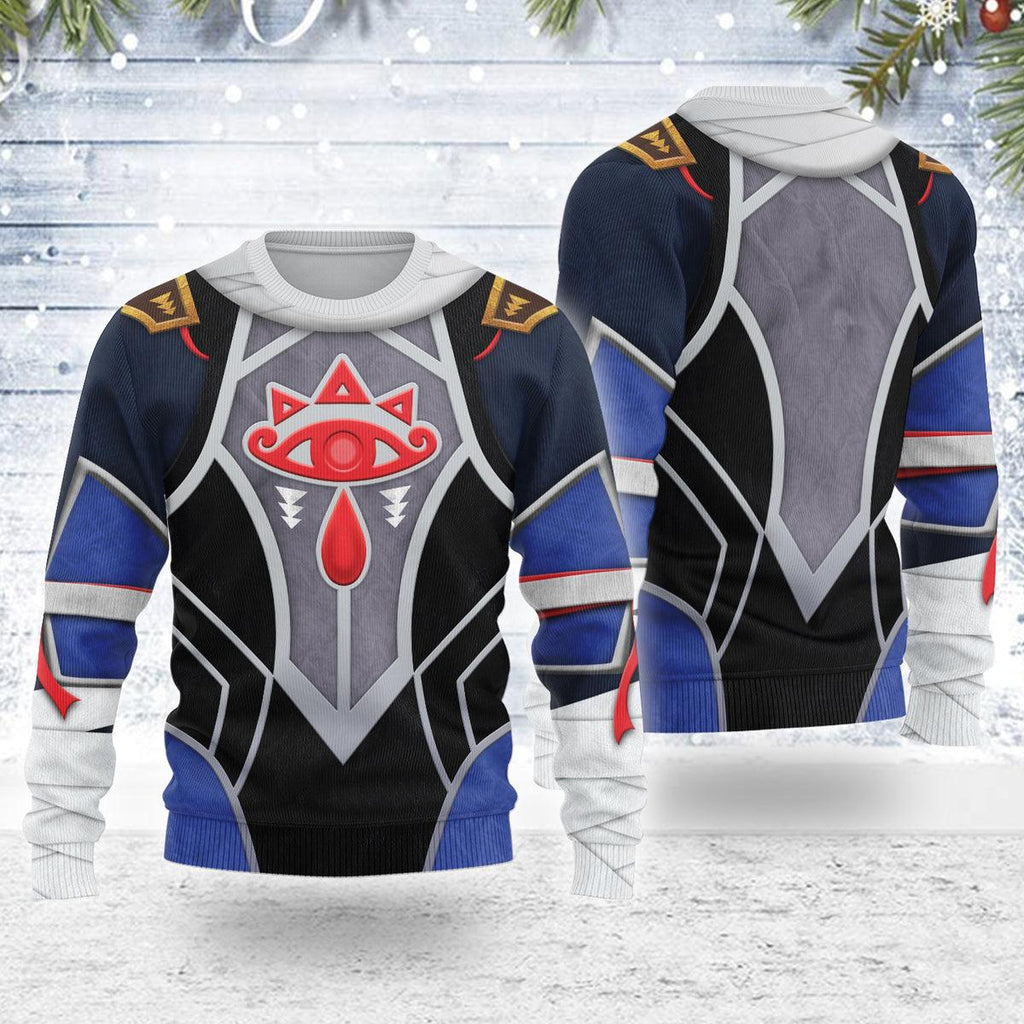 Sheik Armor Themed Costume Unisex Christmas Wool Sweater - CustomsPig.com