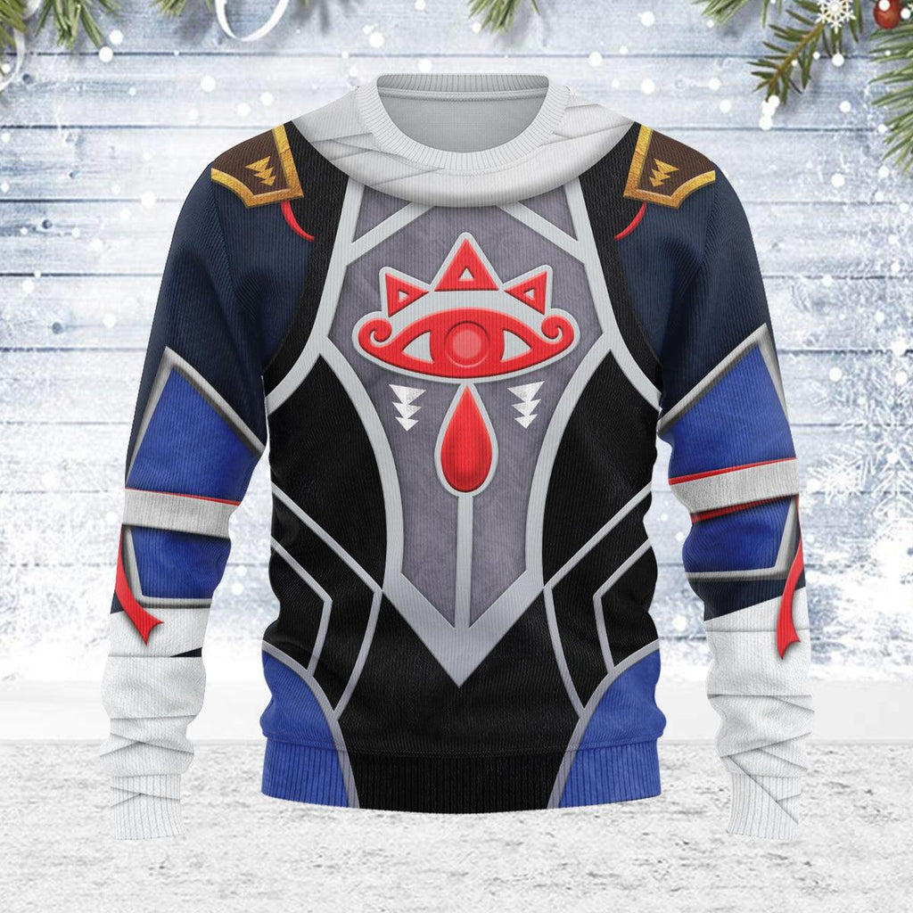 Sheik Armor Themed Costume Unisex Christmas Wool Sweater - CustomsPig.com