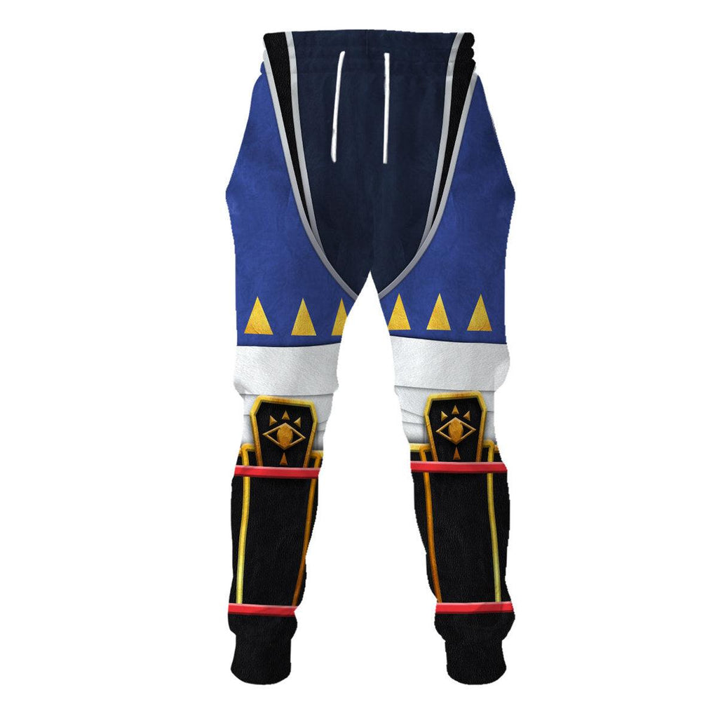 Sheik Zelda Attire Unisex Hoodie Sweatshirt T-shirt Sweatpants Cosplay - DucG