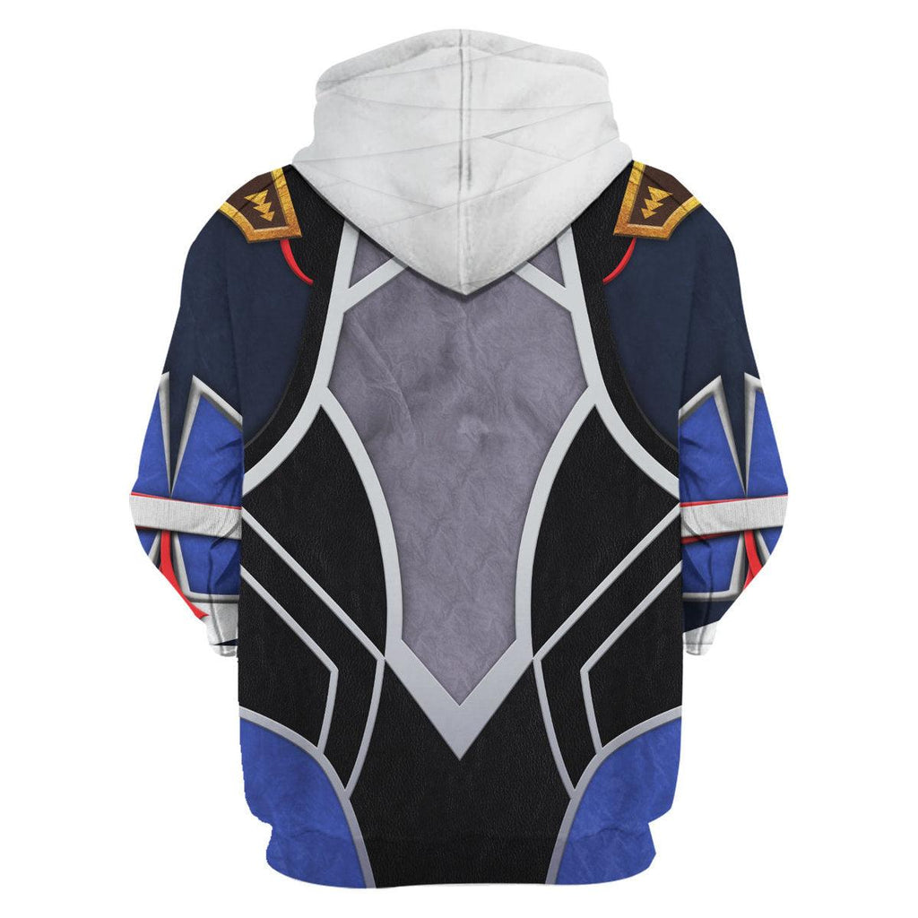 Sheik Zelda Attire Unisex Hoodie Sweatshirt T-shirt Sweatpants Cosplay - DucG