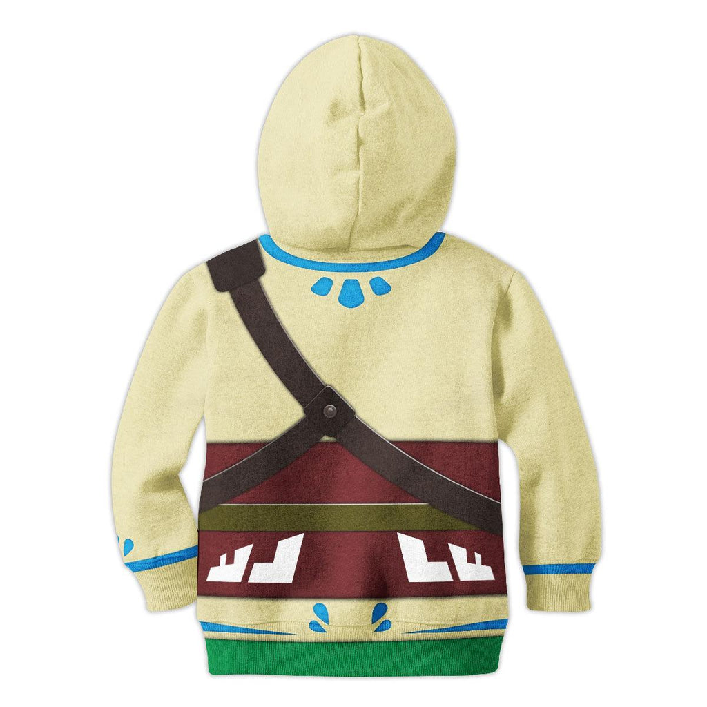 Skyloft Uniform - Skyward Sword Costume Kid Tops Hoodie Sweatshirt T-Shirt - CustomsPig.com