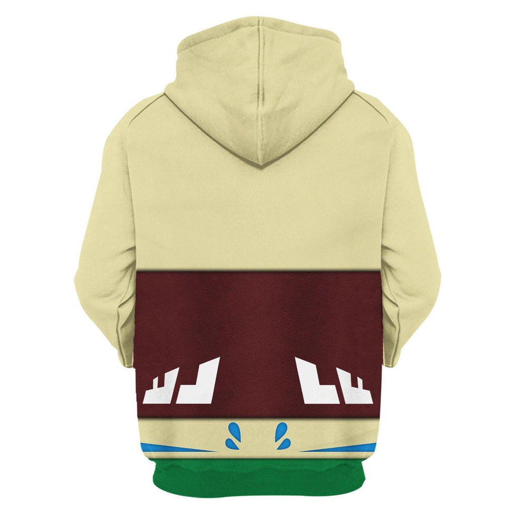 Skyloft Uniform - Skyward Sword Link New Attire Unisex Hoodie Sweatshirt T-shirt Sweatpants Cosplay - CustomsPig.com