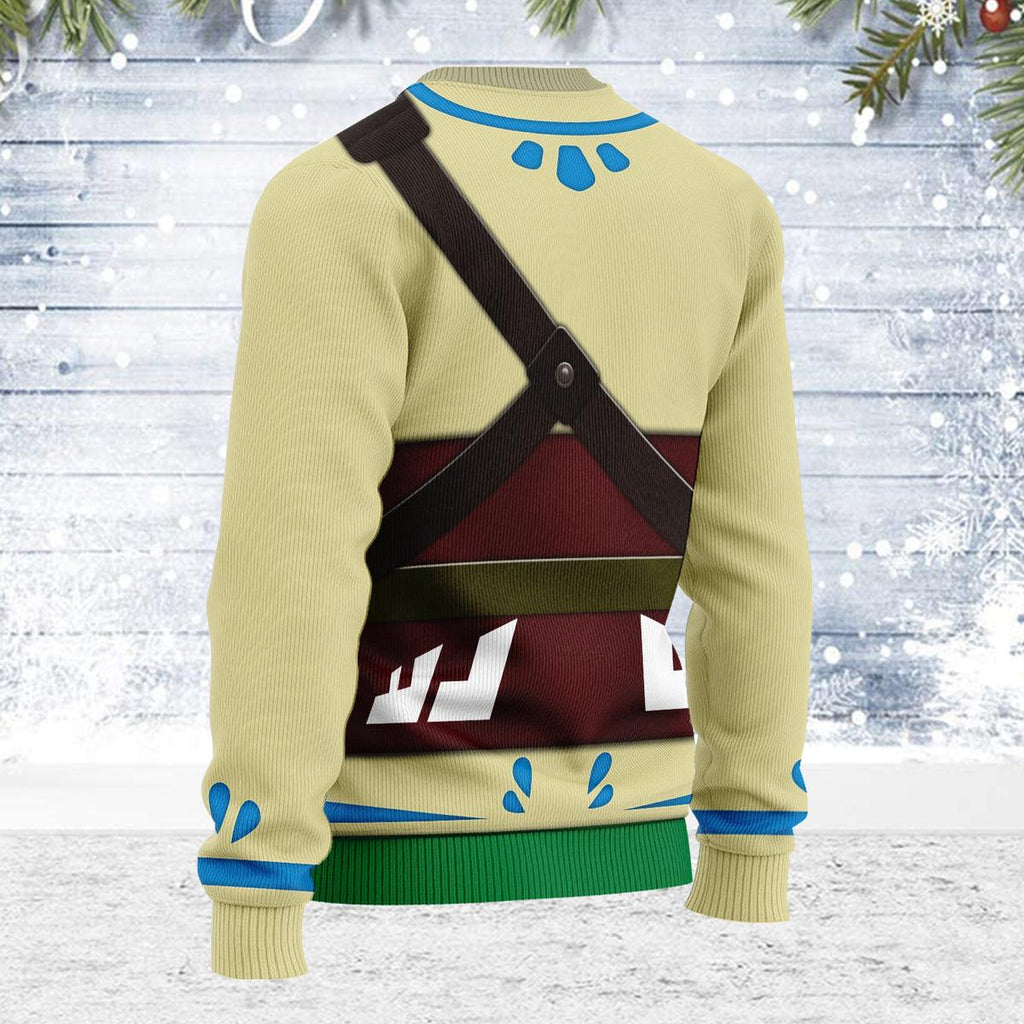 Skyloft Uniform Skyward Sword Themed Costume Unisex Christmas Wool Sweater - CustomsPig.com