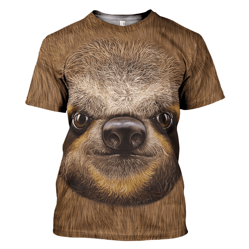 Sloth Animal Cosplay T-shirt Hoodie Sweatpants Apparel - CustomsPig