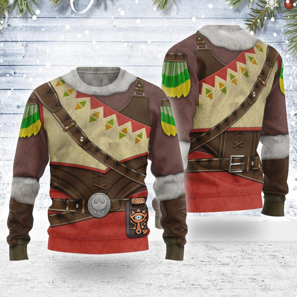 Snowquill Armor Themed Costume Unisex Christmas Wool Sweater - CustomsPig.com