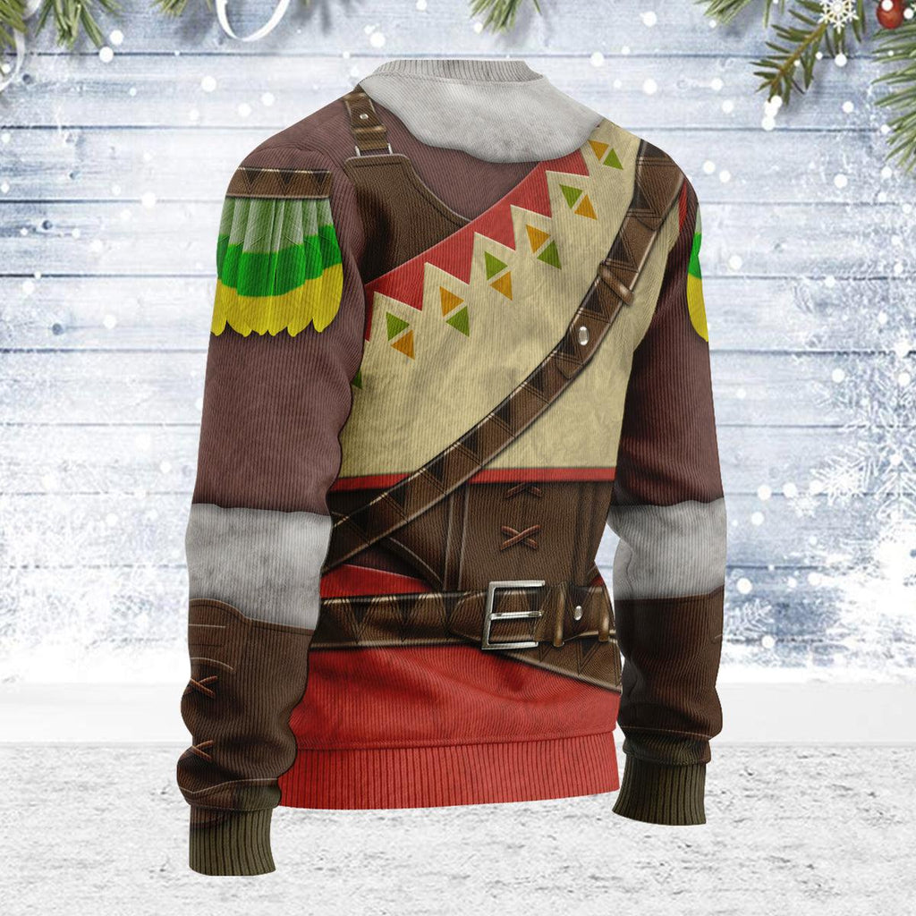 Snowquill Armor Themed Costume Unisex Christmas Wool Sweater - CustomsPig.com