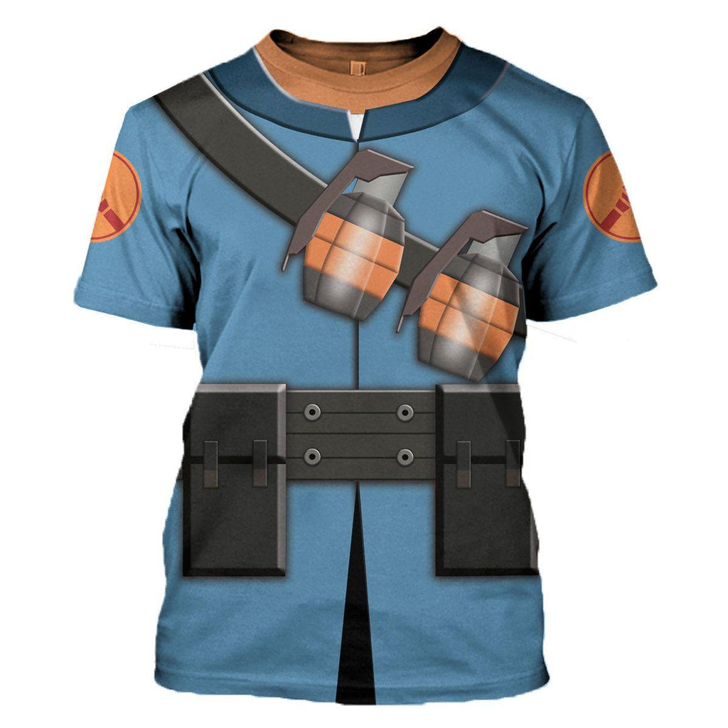 Soldier Blue Team TF2 - CustomsPig