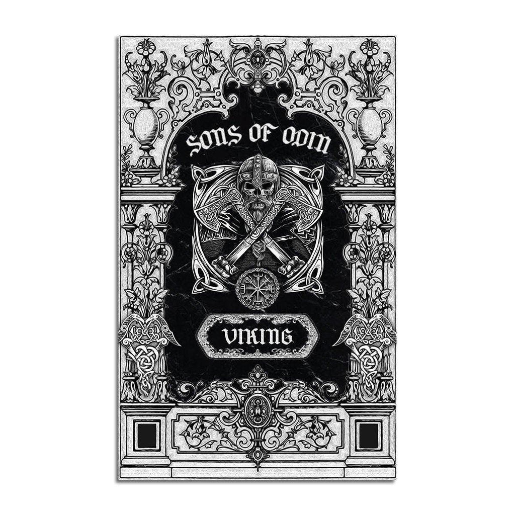 Sons Of Odin Viking Rug - CustomsPig