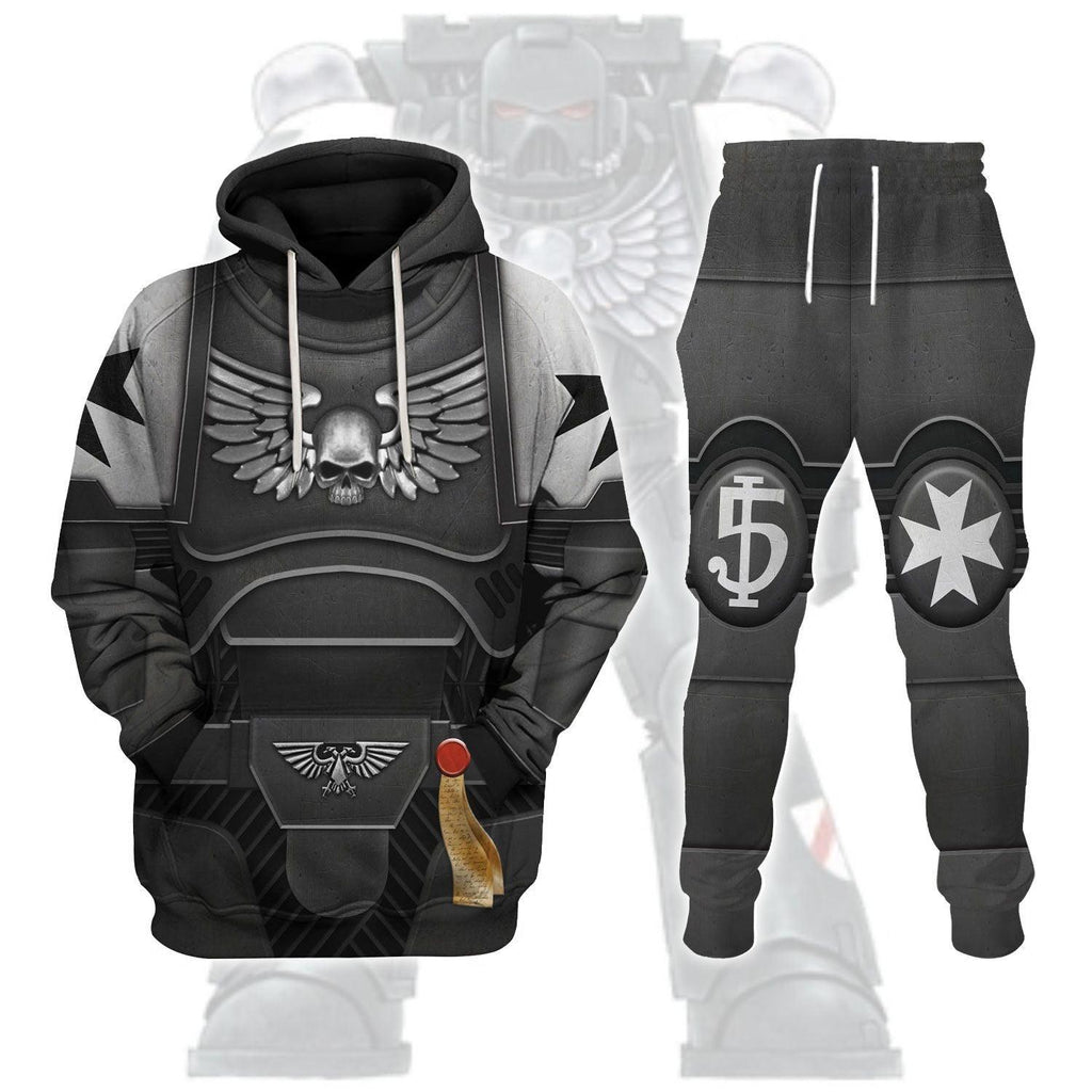 Space Marines Black Templars T-shirt Hoodie Sweatpants Cosplay - CustomsPig