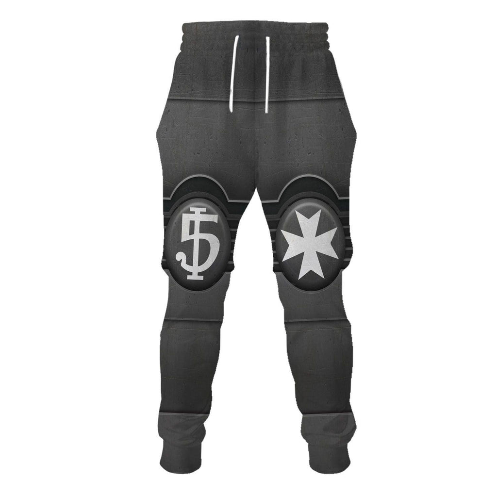 Space Marines Black Templars T-shirt Hoodie Sweatpants Cosplay - CustomsPig