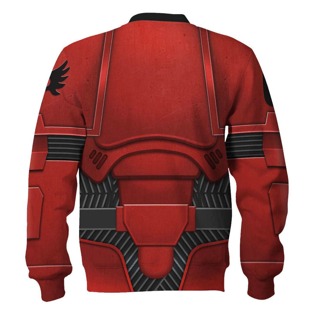 Space Marines Blood Angels V2 T-shirt Hoodie Sweatpants Cosplay - CustomsPig