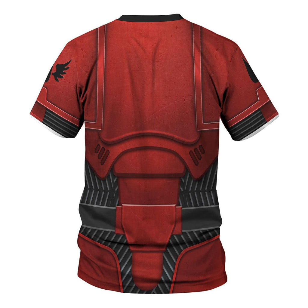 Space Marines Blood Angels V2 T-shirt Hoodie Sweatpants Cosplay - CustomsPig