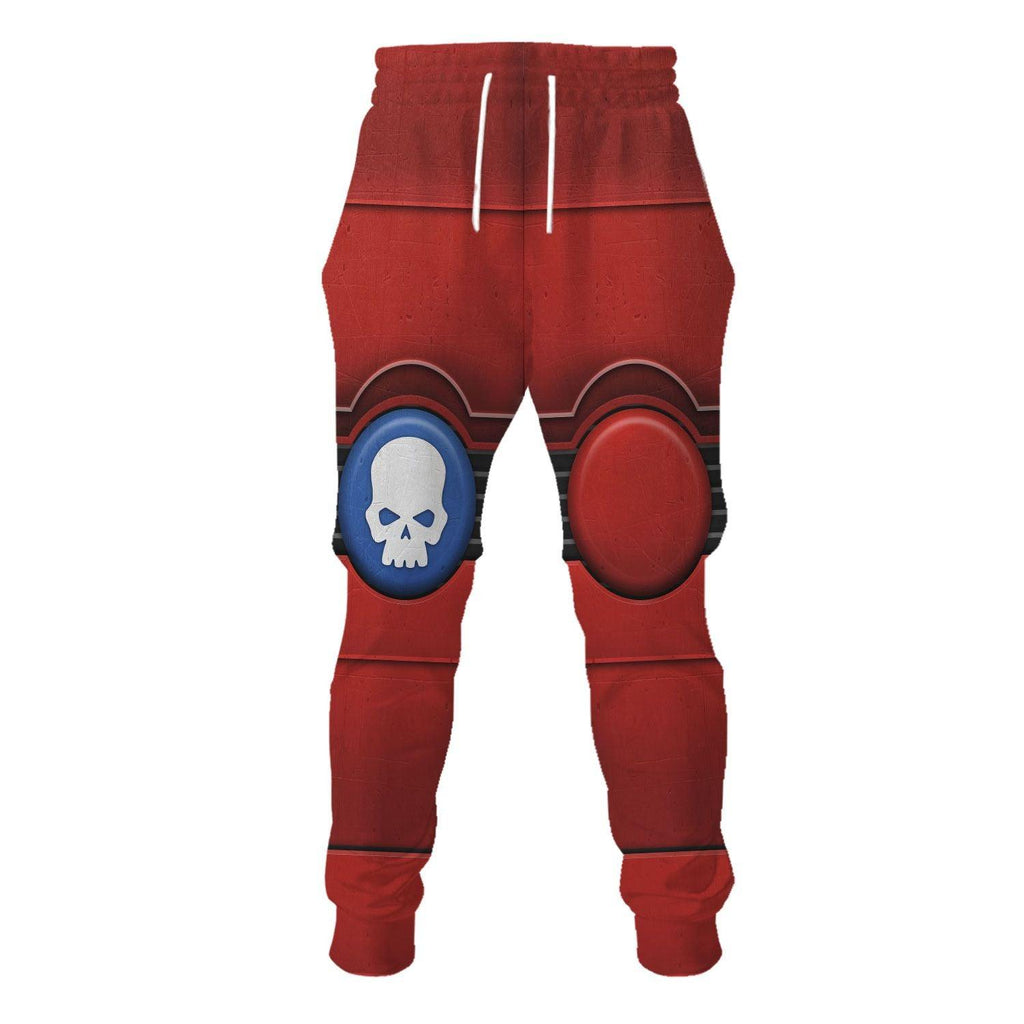 Space Marines Blood Angels V2 T-shirt Hoodie Sweatpants Cosplay - CustomsPig