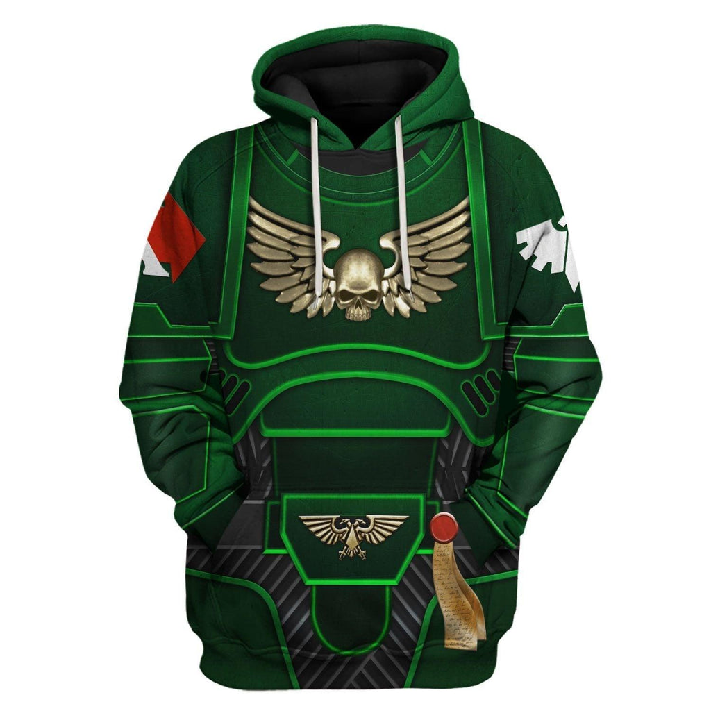 Space Marines Dark Angels T-shirt Hoodie Sweatpants Cosplay - CustomsPig