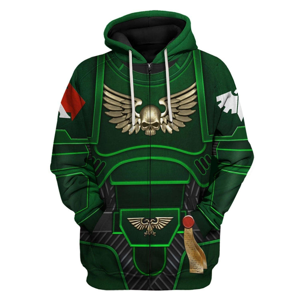 Space Marines Dark Angels T-shirt Hoodie Sweatpants Cosplay - CustomsPig