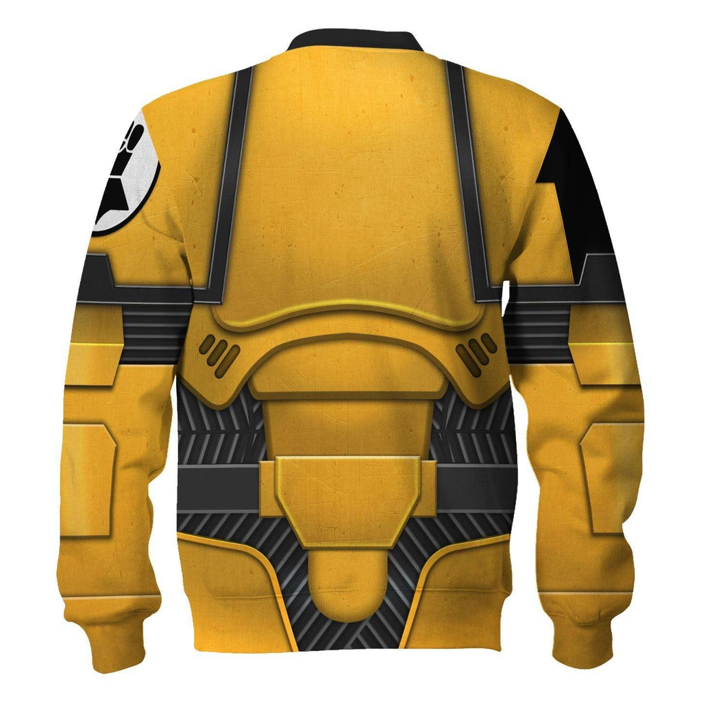 Space Marines Imperial Fists T-shirt Hoodie Sweatpants Cosplay - CustomsPig