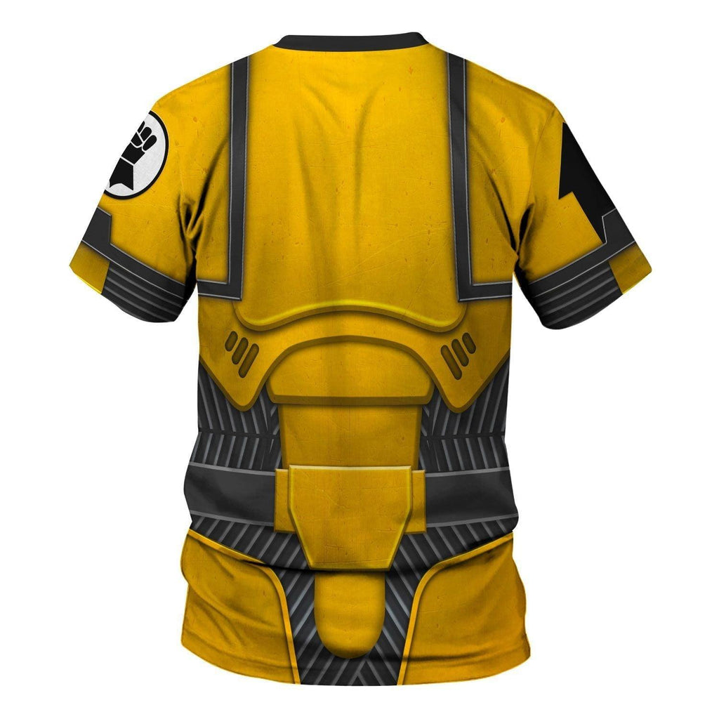 Space Marines Imperial Fists T-shirt Hoodie Sweatpants Cosplay - CustomsPig