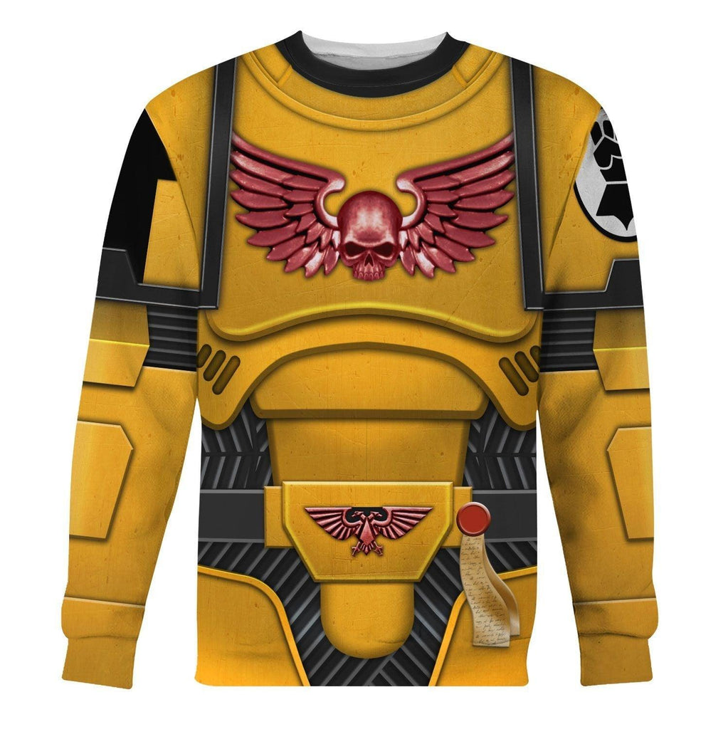 Space Marines Imperial Fists T-shirt Hoodie Sweatpants Cosplay - CustomsPig