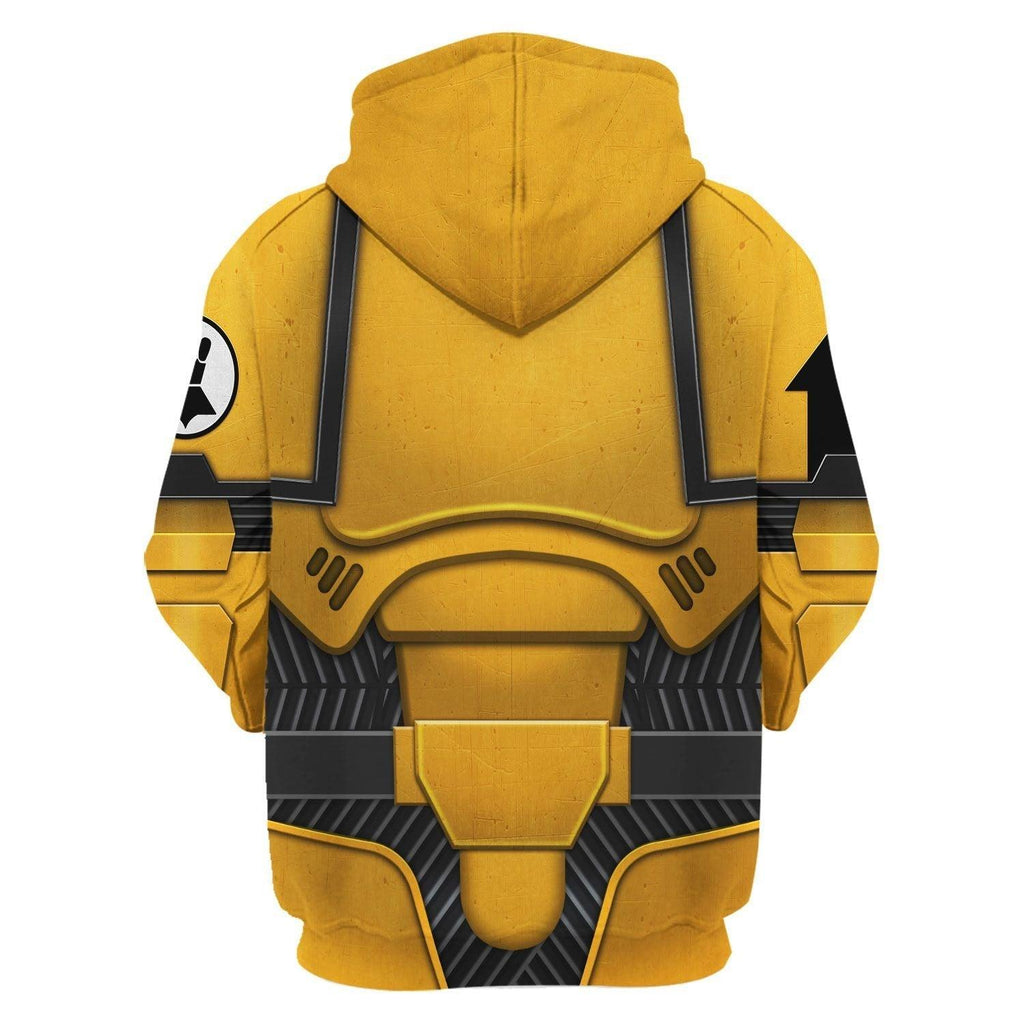 Space Marines Imperial Fists T-shirt Hoodie Sweatpants Cosplay - CustomsPig