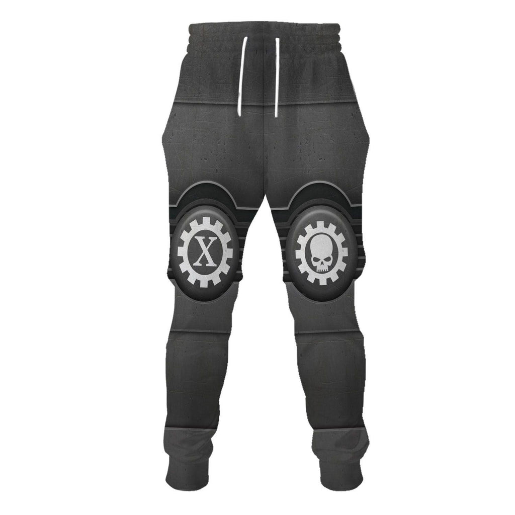 Space Marines Iron Hands T-shirt Hoodie Sweatpants Cosplay - CustomsPig