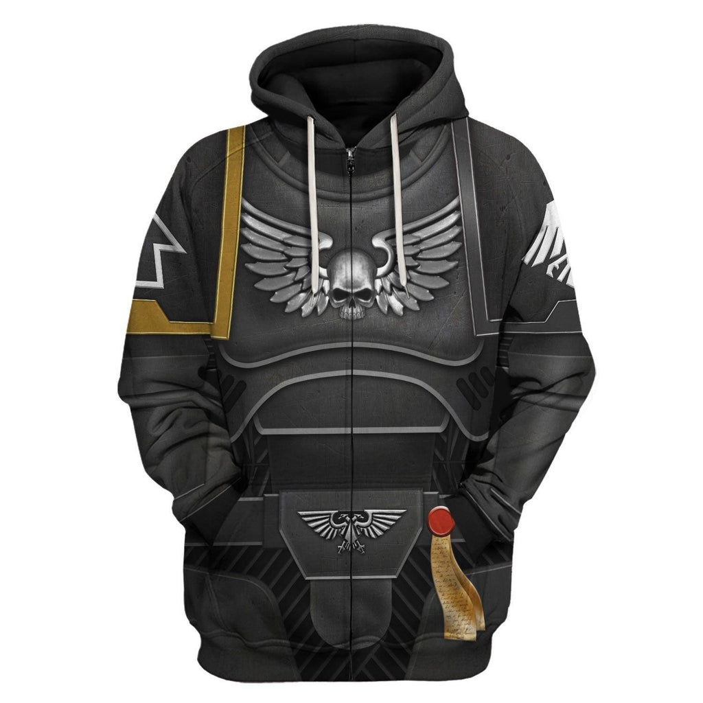 Space Marines Raven Guard T-shirt Hoodie Sweatpants Cosplay - CustomsPig