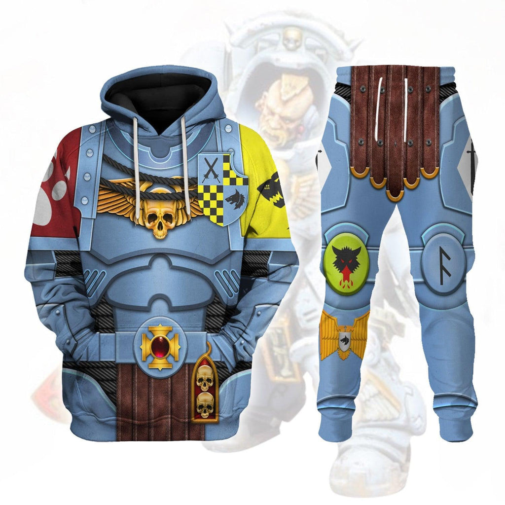 Space Wolves Captain T-shirt Hoodie Sweatpants Cosplay -  CustomsPig