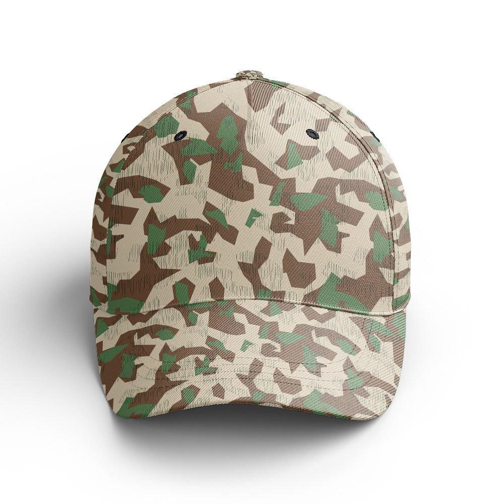 Splittertarnmuster Buntfarbenmuster Germany Wehrmacht Cap - CustomsPig
