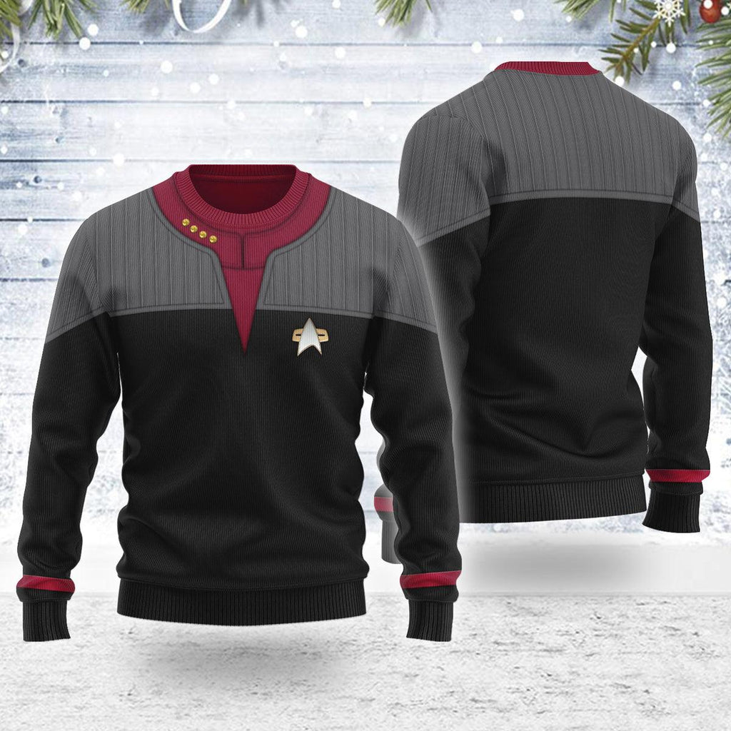 Standard Uniform 2370 Command Division Themed Costume Christmas Wool Sweater - CustomsPig.com