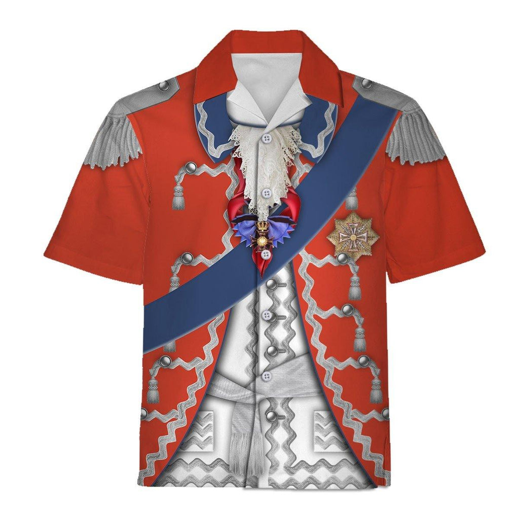 Stanislaw August Poniatowski (King of Poland) Hawaiian Shirt -  CustomsPig.com