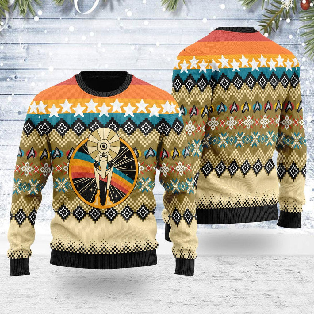 Starfleet Christmas Sweater - CustomsPig.com