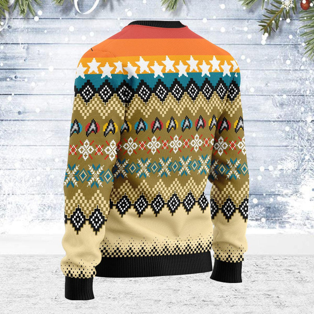 Starfleet Christmas Sweater - CustomsPig.com