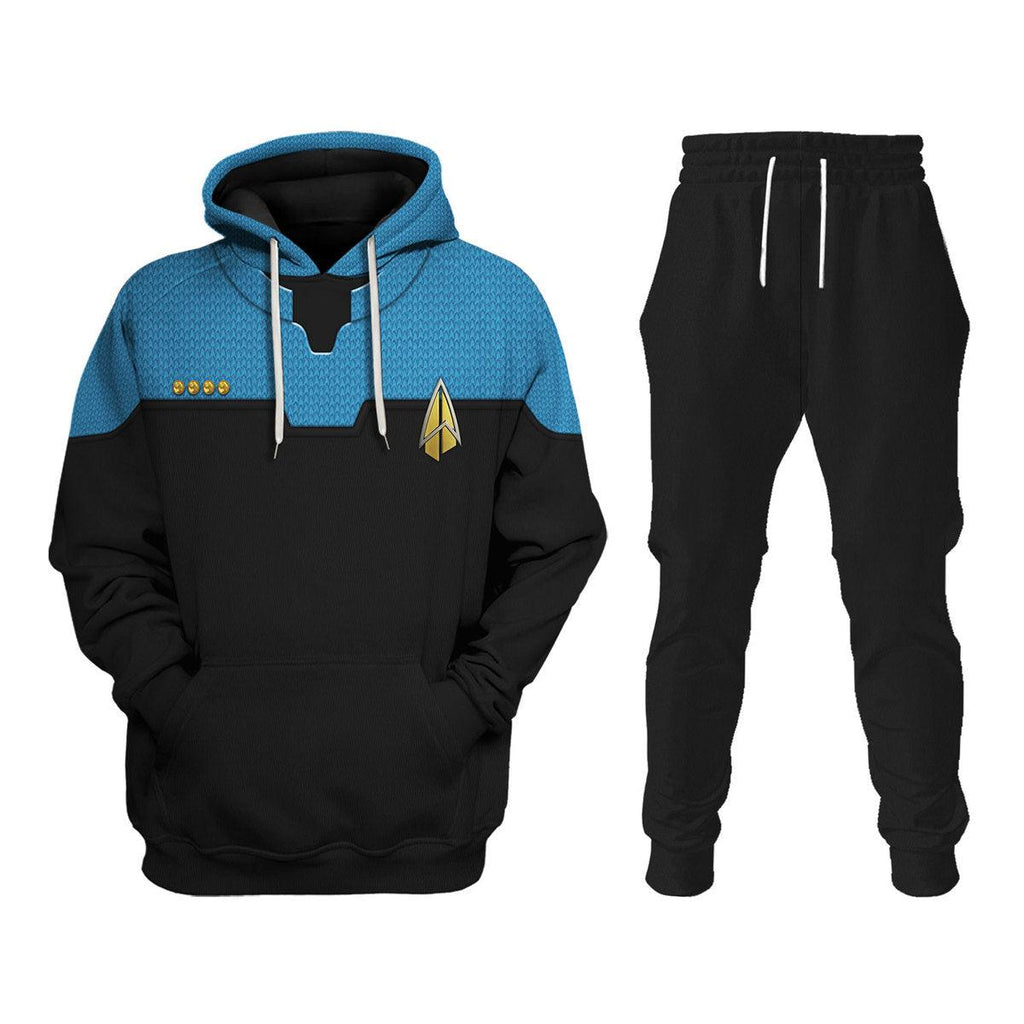 Starfleet Sciences Uniform Hoodie Sweatshirt T-Shirt Sweatpants Apparel - CustomsPig.com