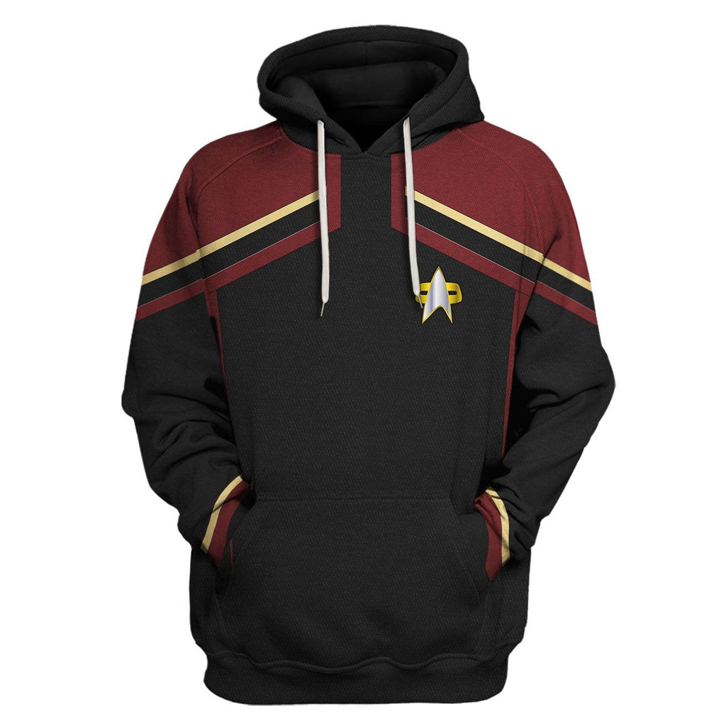 Starfleet Uniform T-shirt Hoodie Sweatpants Apparel Circa -  CustomsPig.com