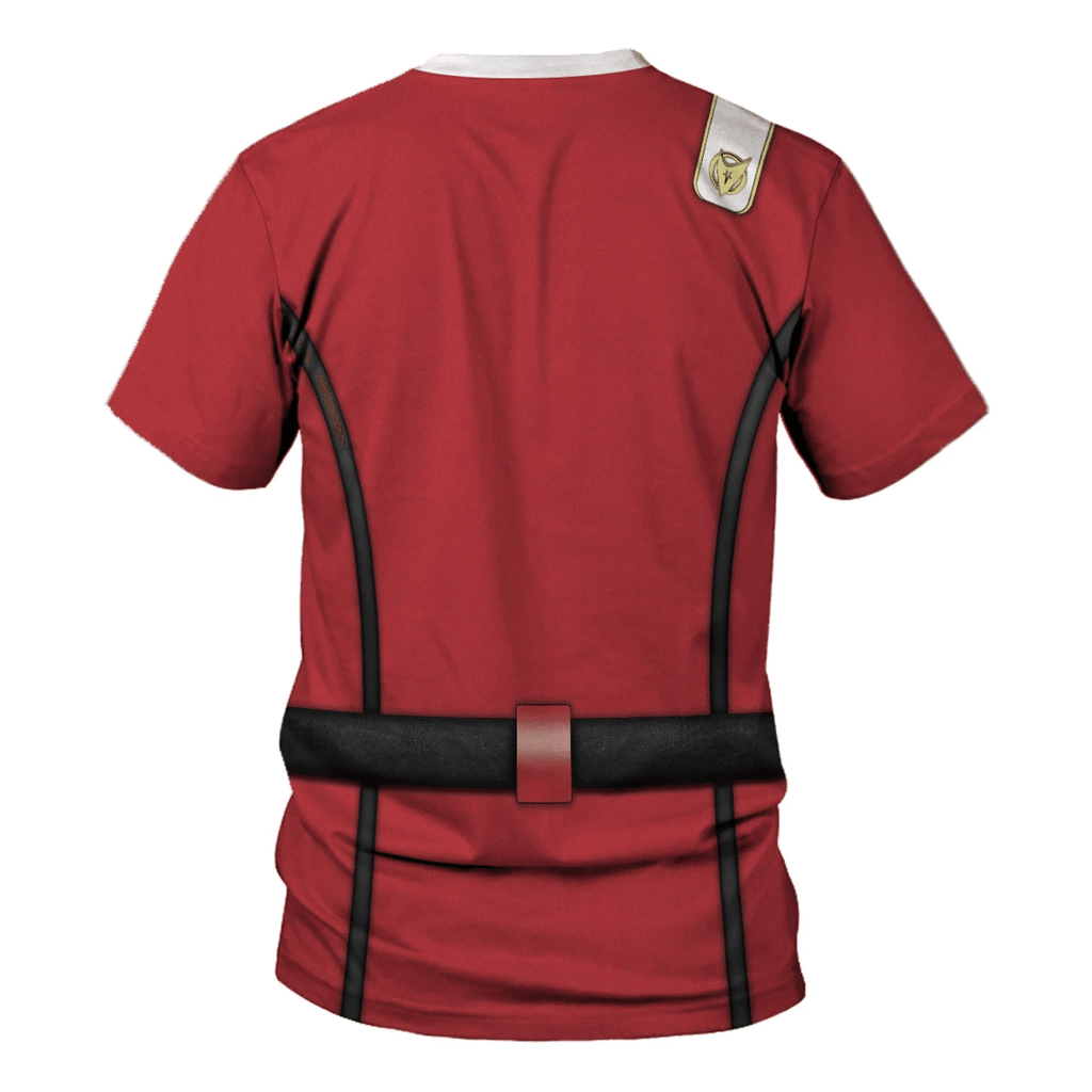 Starfleet UniformThe Wrath of Khan Officer T-shirt Hoodie Sweatpants Apparel -  CustomsPig.com