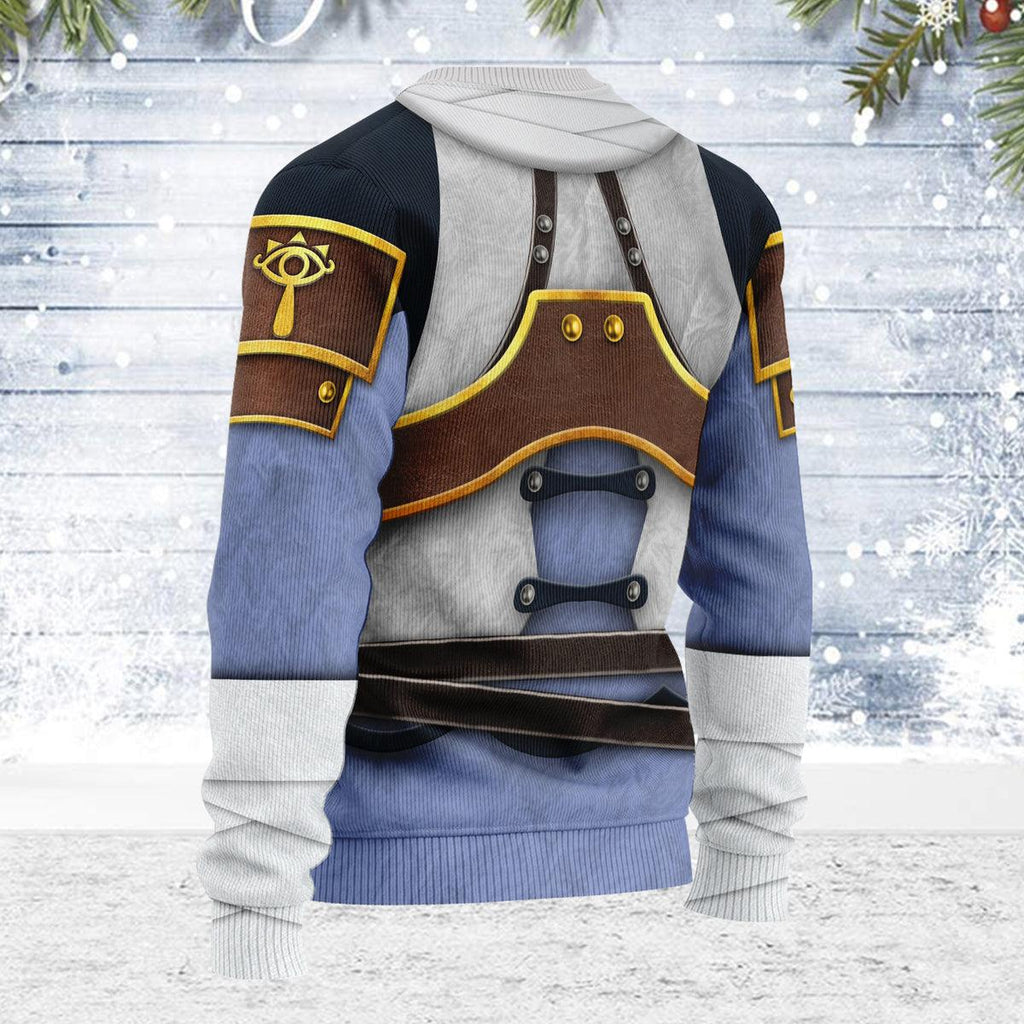 Stealth Set Link Armor Themed Costume Unisex Christmas Wool Sweater - CustomsPig.com