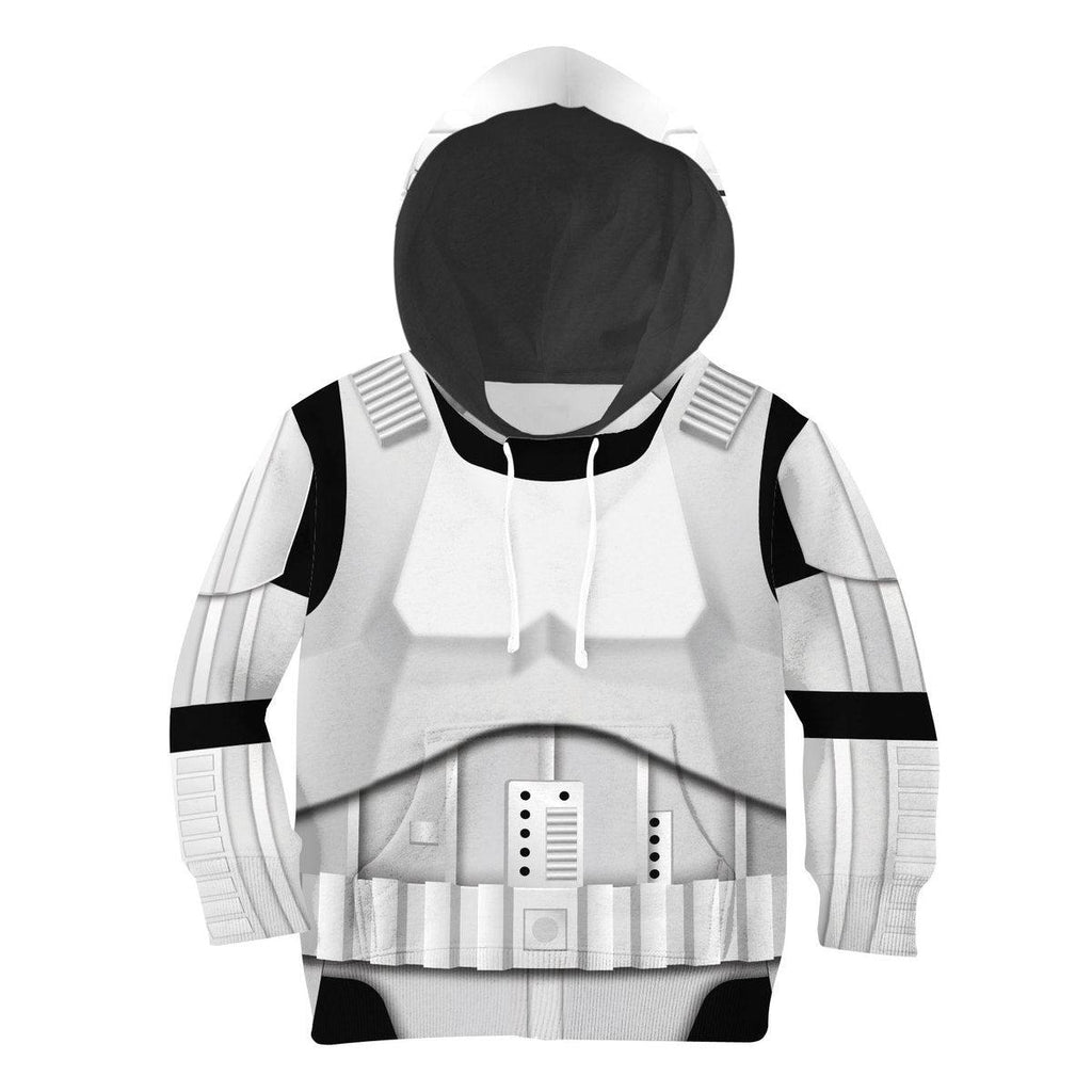 Stormtrooper 2 Hoodie Sweatshirt T-Shirt Kid Tops - CustomsPig.com