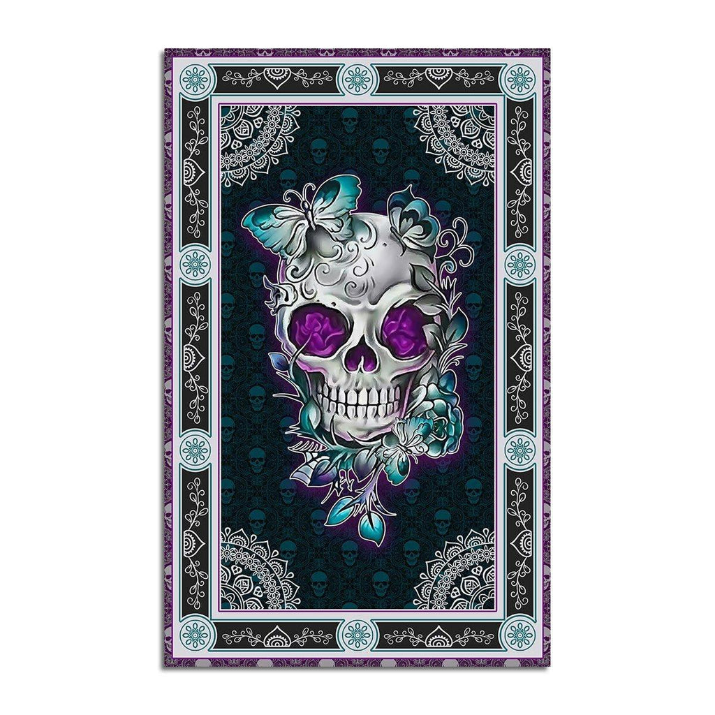 Sugar Skull Rug - CustomsPig