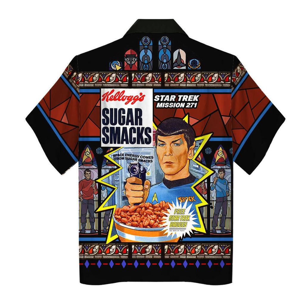 Sugar Smacks ST Mission271 Stained Glass Hawaiian Shirt T-Shirt - CustomsPig.com