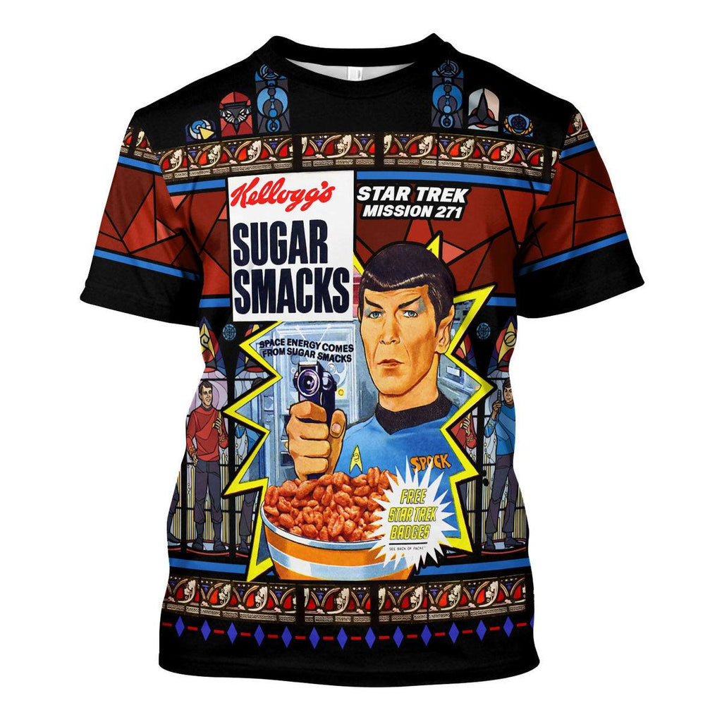 Sugar Smacks ST Mission271 Stained Glass Hawaiian Shirt T-Shirt - CustomsPig.com