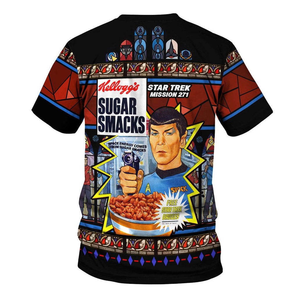 Sugar Smacks ST Mission271 Stained Glass Hawaiian Shirt T-Shirt - CustomsPig.com