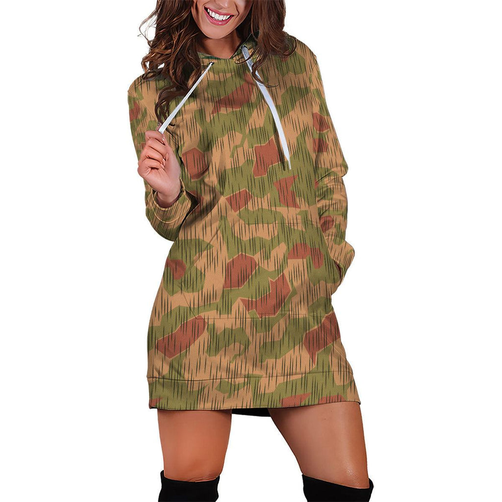 Sumpftarnmuster 1943 German WWII Dress Hoodie - CustomsPig