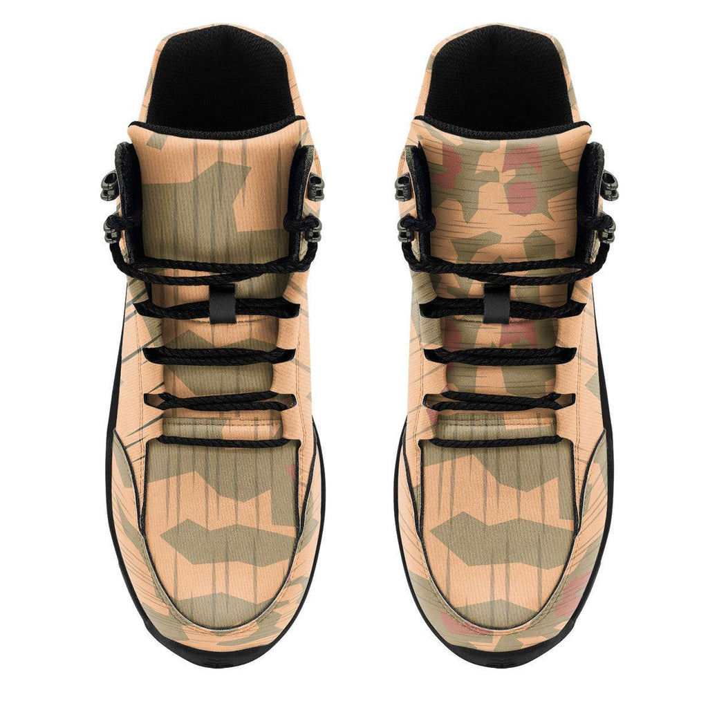 Sumpftarnmuster Swamp Pattern German WWII Camo Patterns Hiking Shoes - CustomsPig