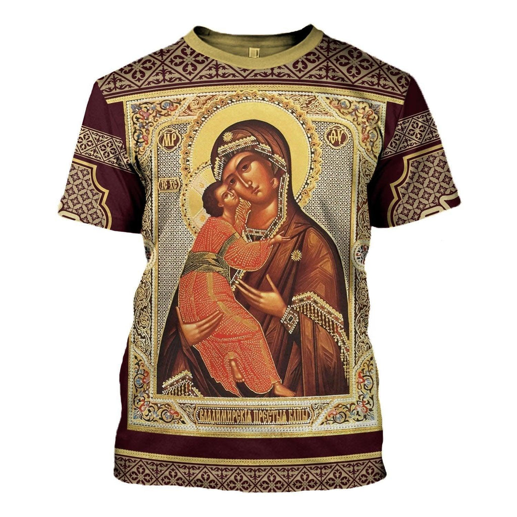 Sweatshirt Virgin Of Vladimir T-shirt - CustomsPig