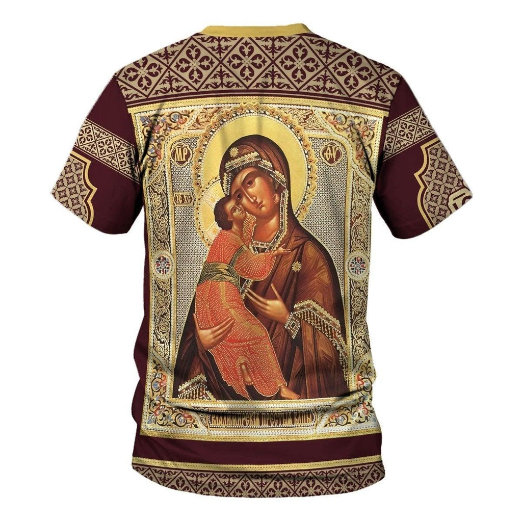 Sweatshirt Virgin Of Vladimir T-shirt - CustomsPig