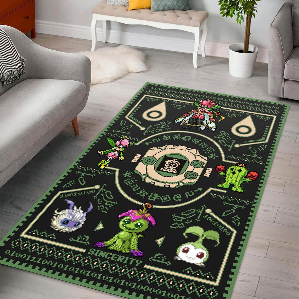 Tanemon Digimon Rug - DucG