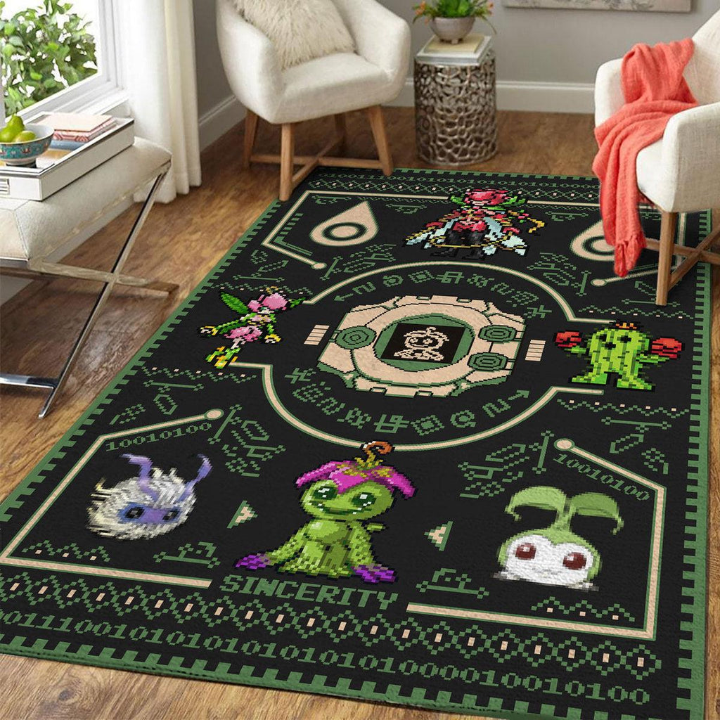 Tanemon Digimon Rug - DucG